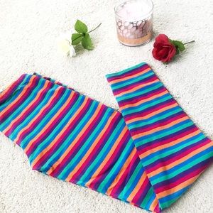 Colorful Striped Girls leggings